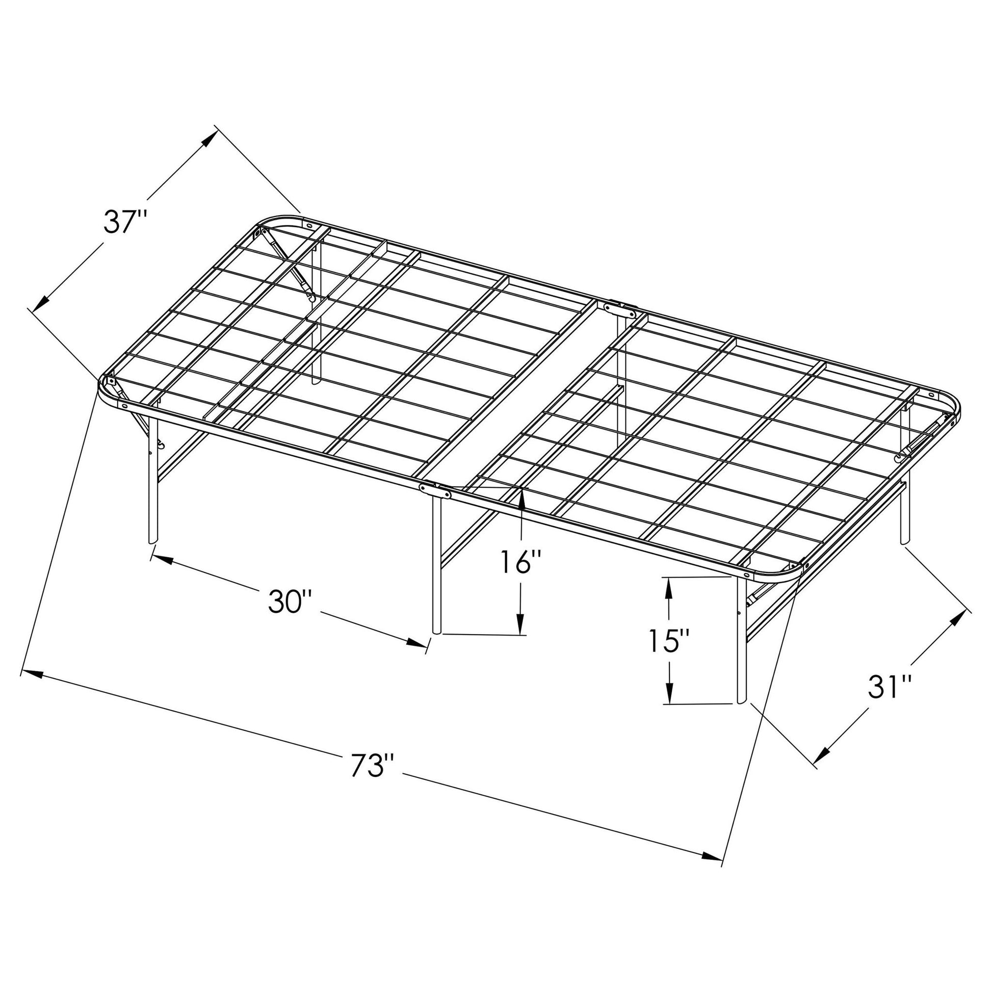 Mattress Support With Frame