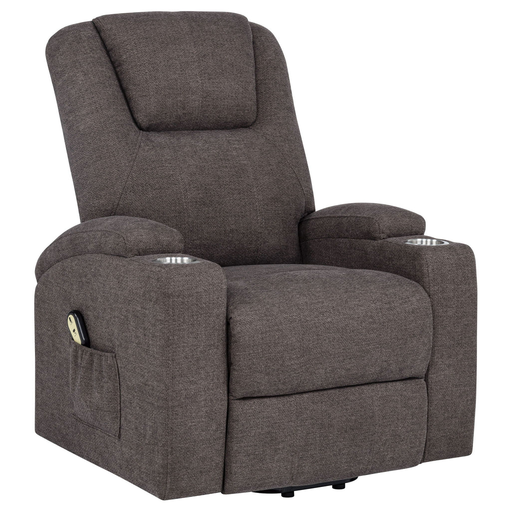 Power Lift Massage Recliner With Heat And Remote Control