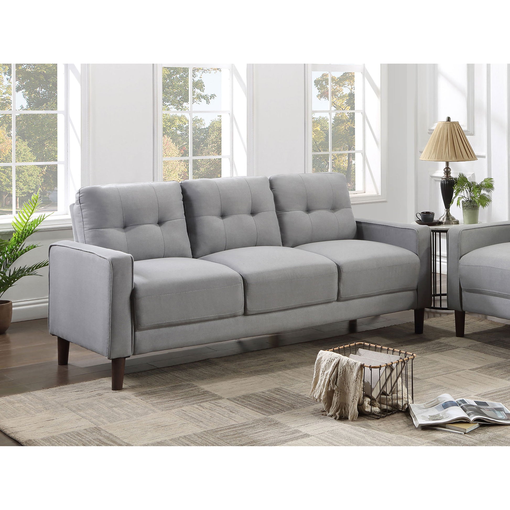Harvey - Track Arm Tufted Sofa