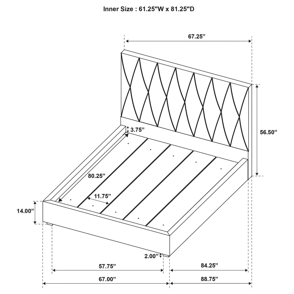 Germain - Platform Bed