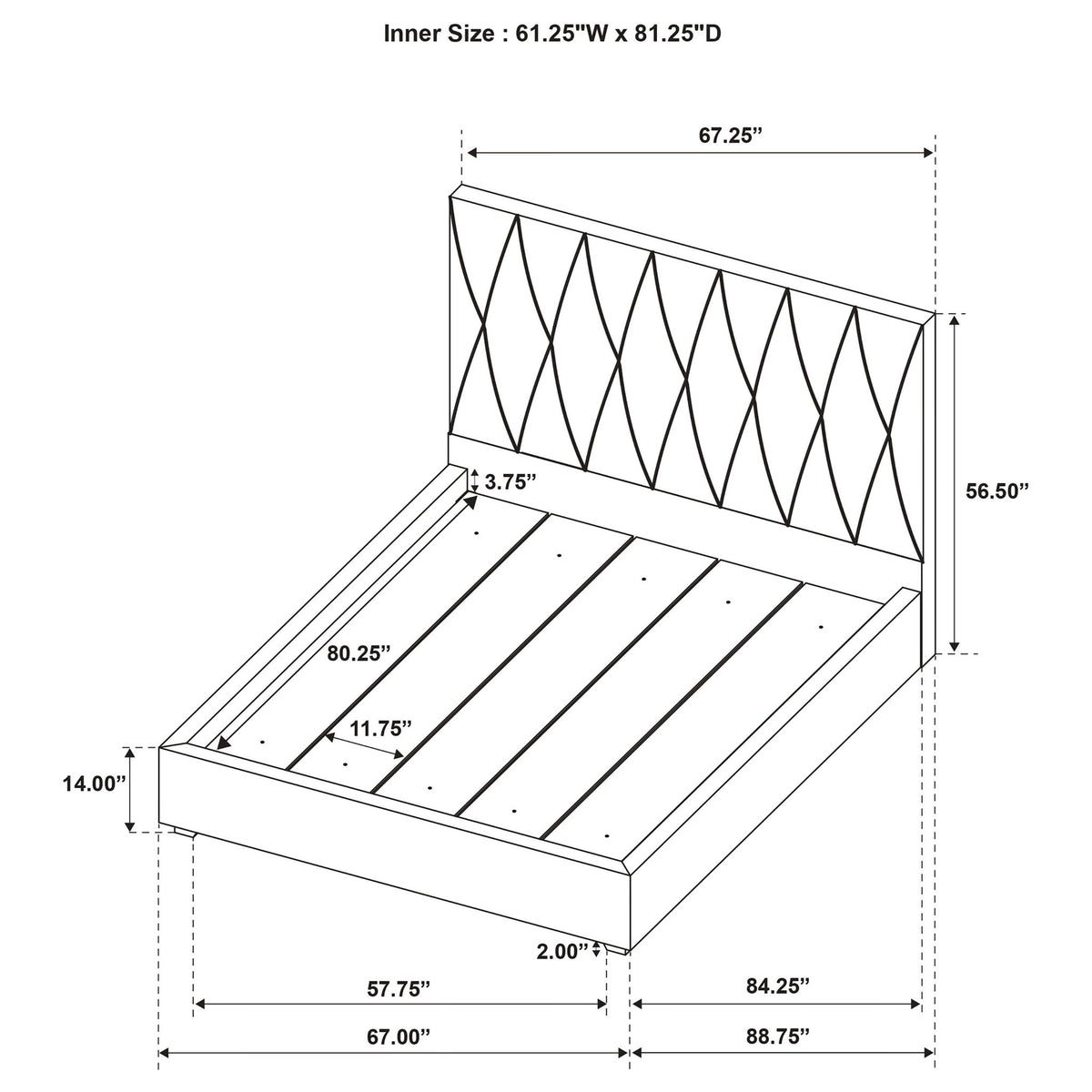 Germain - Platform Bed