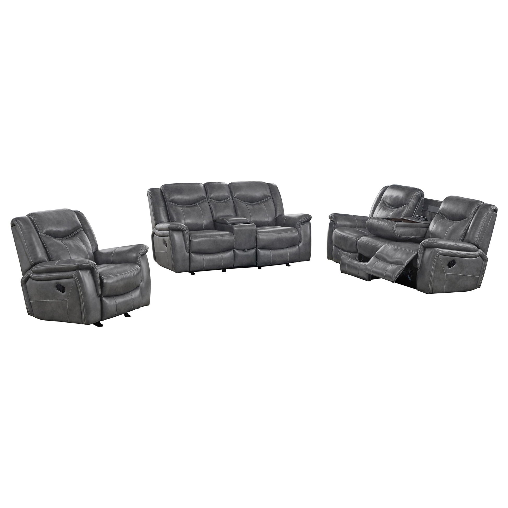 Masley - Reclining Living Room Set