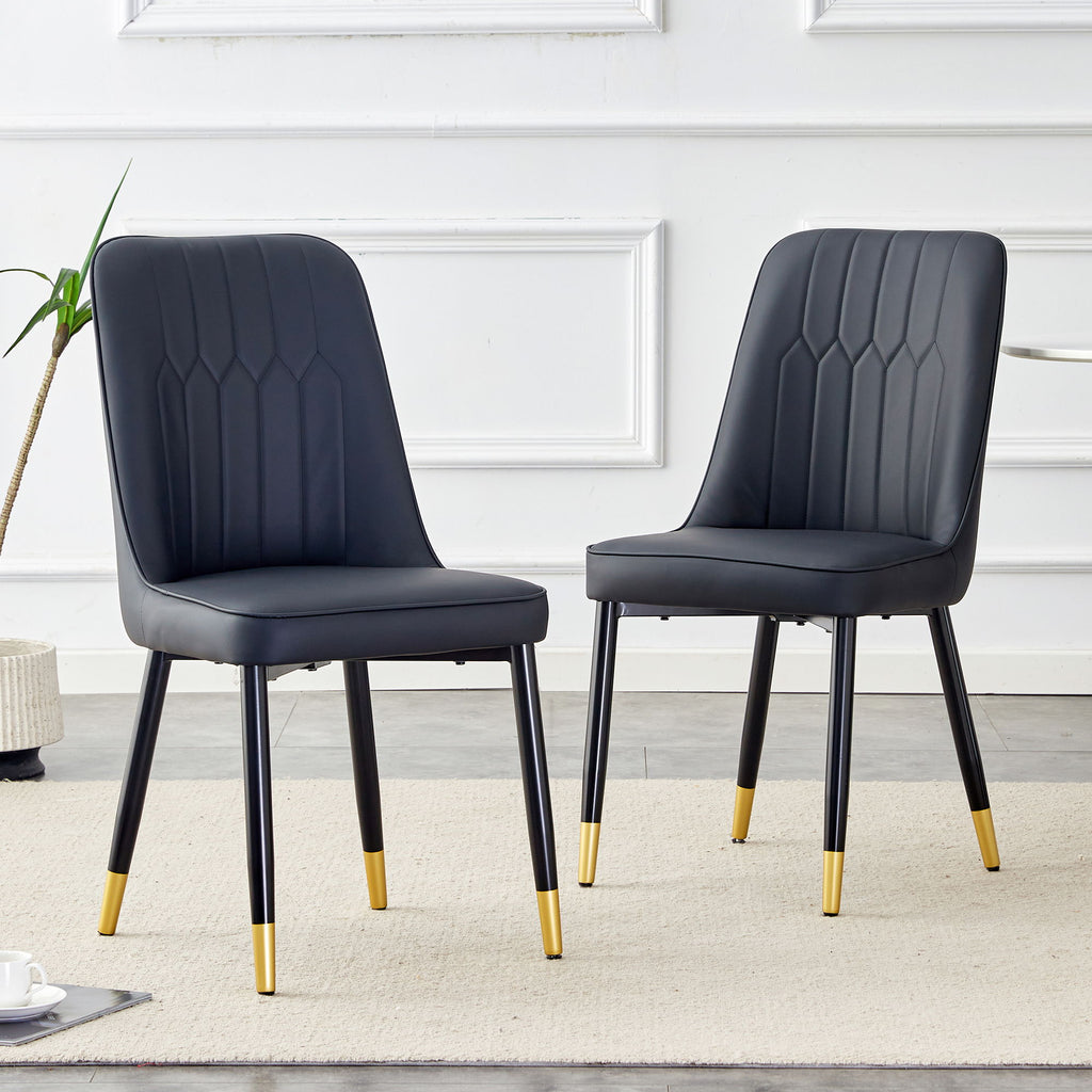 Modern Chair With Metal Legs
