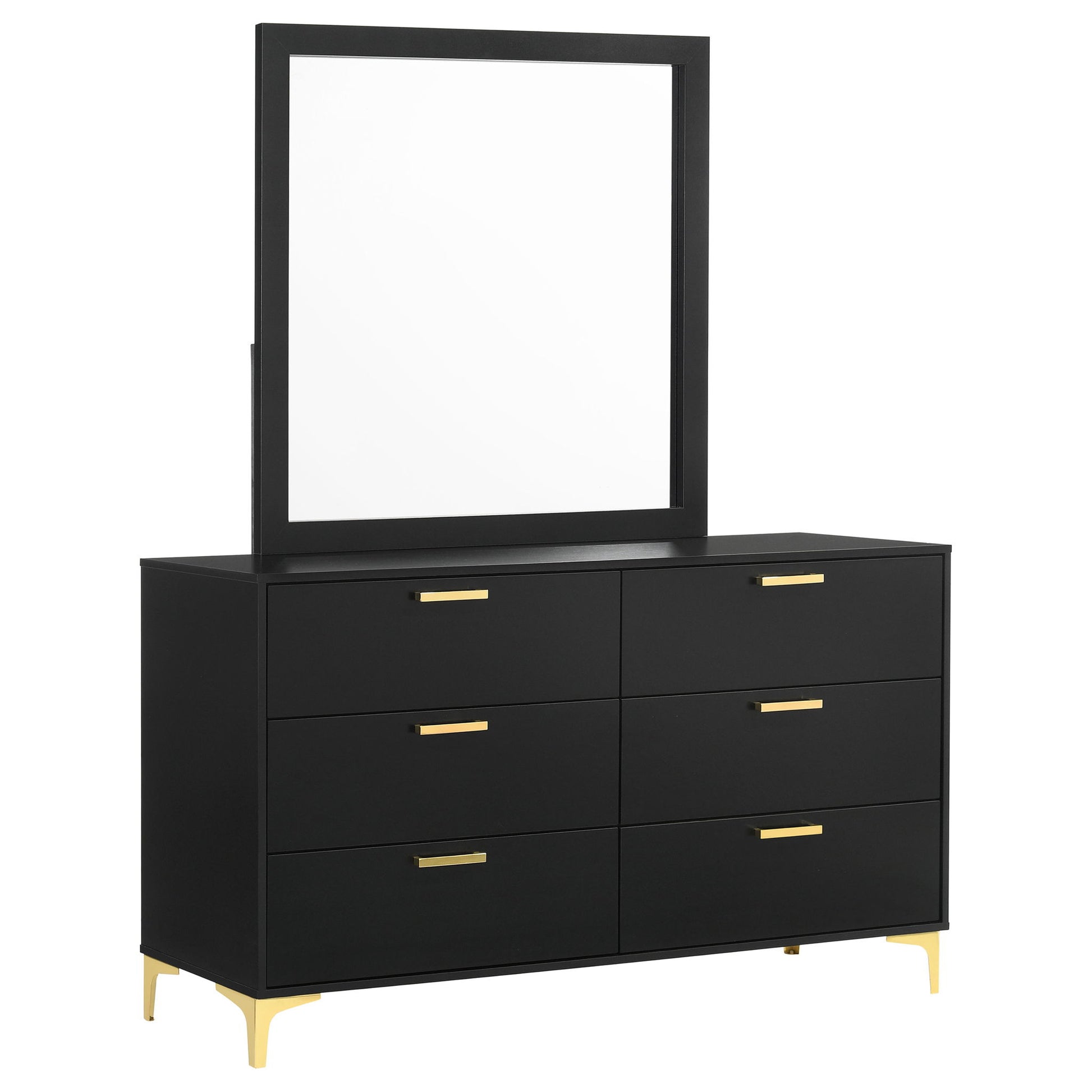 James - 6 Drawer Dresser With Mirror