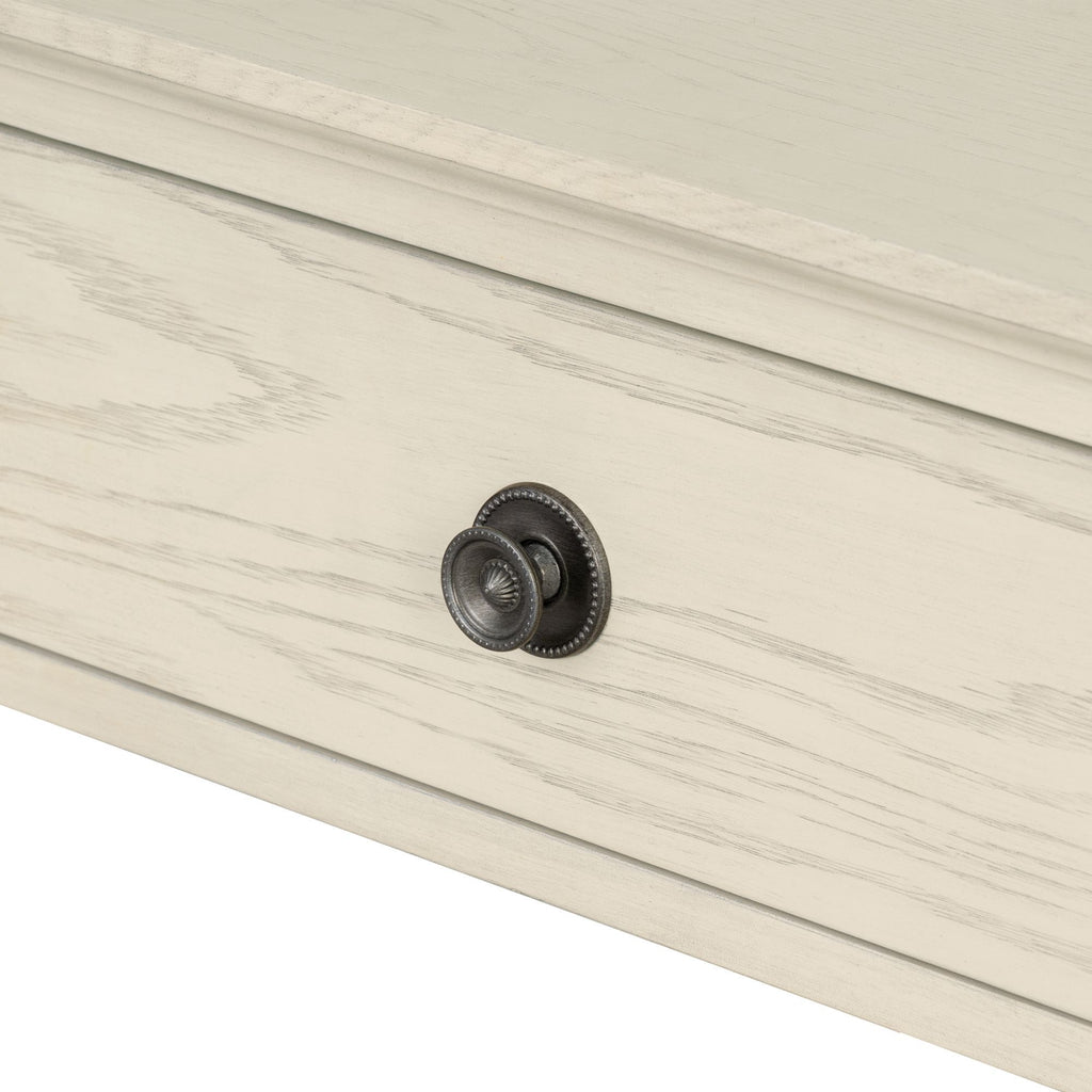 Victoria - One-Drawer Nightstand With Shelf - Antique Cream