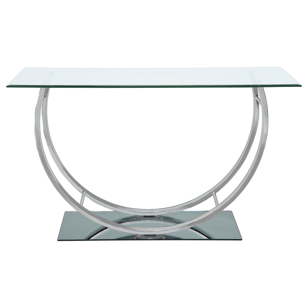 Garrett - Console Table - Chrome