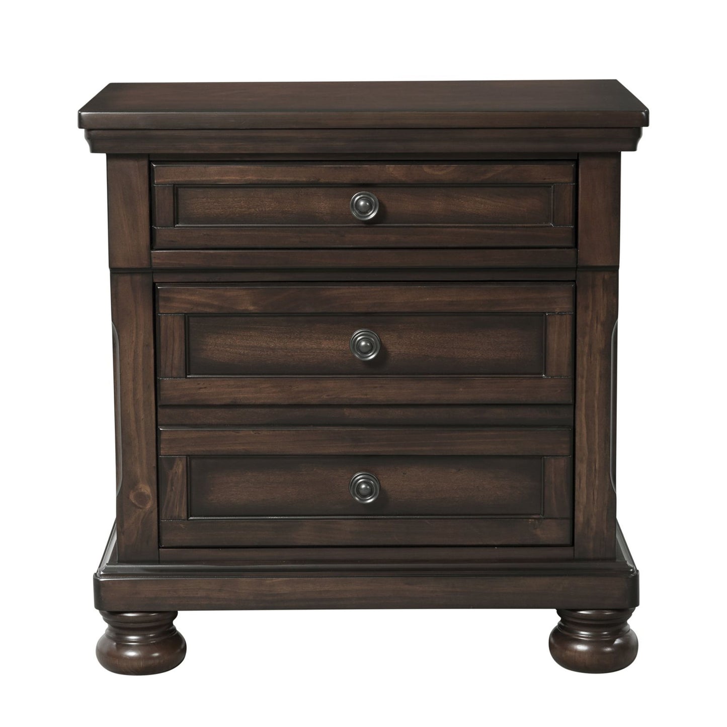 Kingston - Nightstand With Power - Walnut