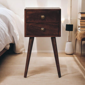Solid Wood Mini Nightstand