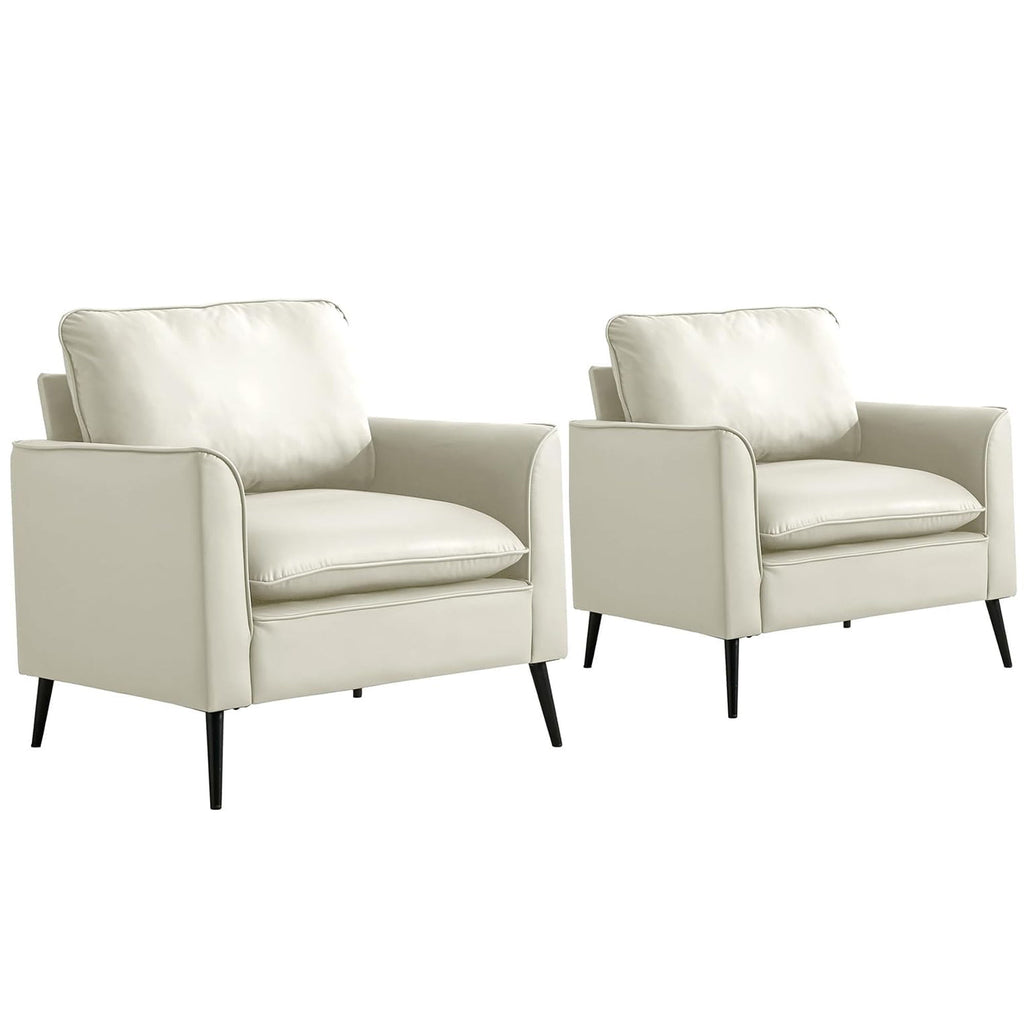 Nordic Retro Light Luxury Upholstered Sofa Chair