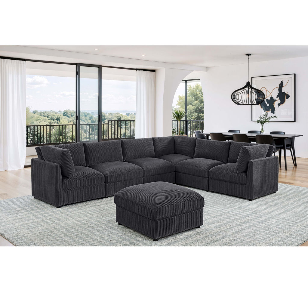 Modular Sectional With Custom Configuration