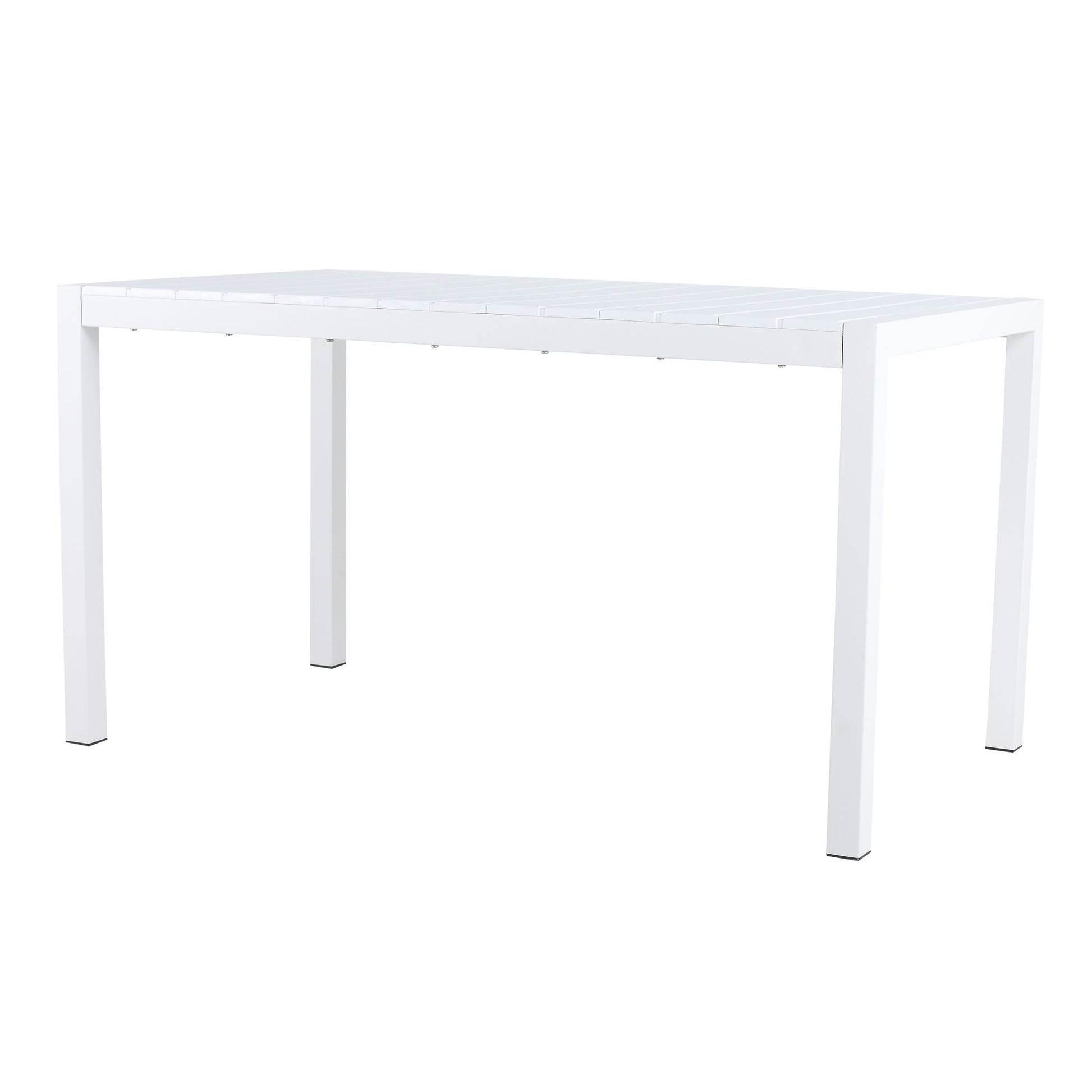 Modern Long Table, UV Resistant And Rust Proof - White