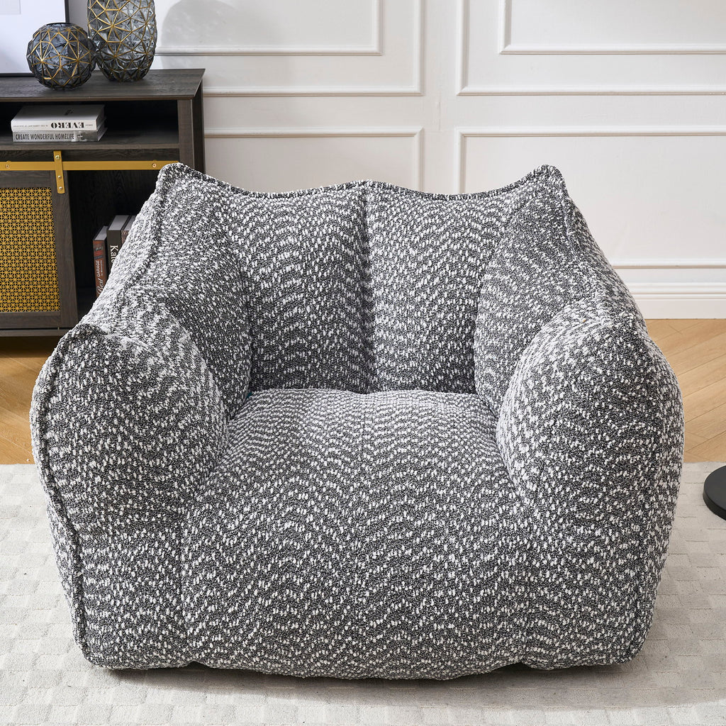 Comfortable Chenille Sofa Chairs With Highly Resilient Foam For Living Rooms And Bedrooms