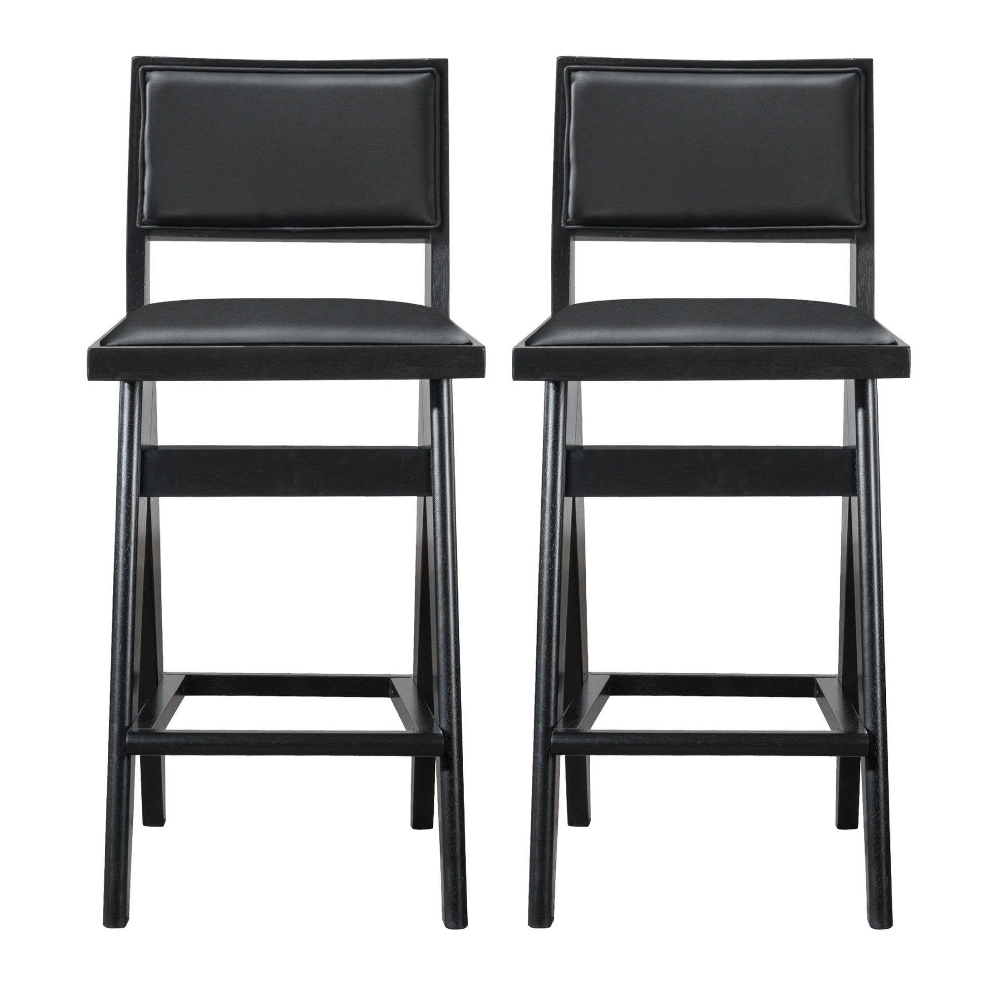Keira - Bar Stool (Set of 2) - Black
