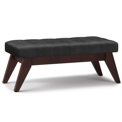 Draper - Mid Century Tufted Ottoman Bench