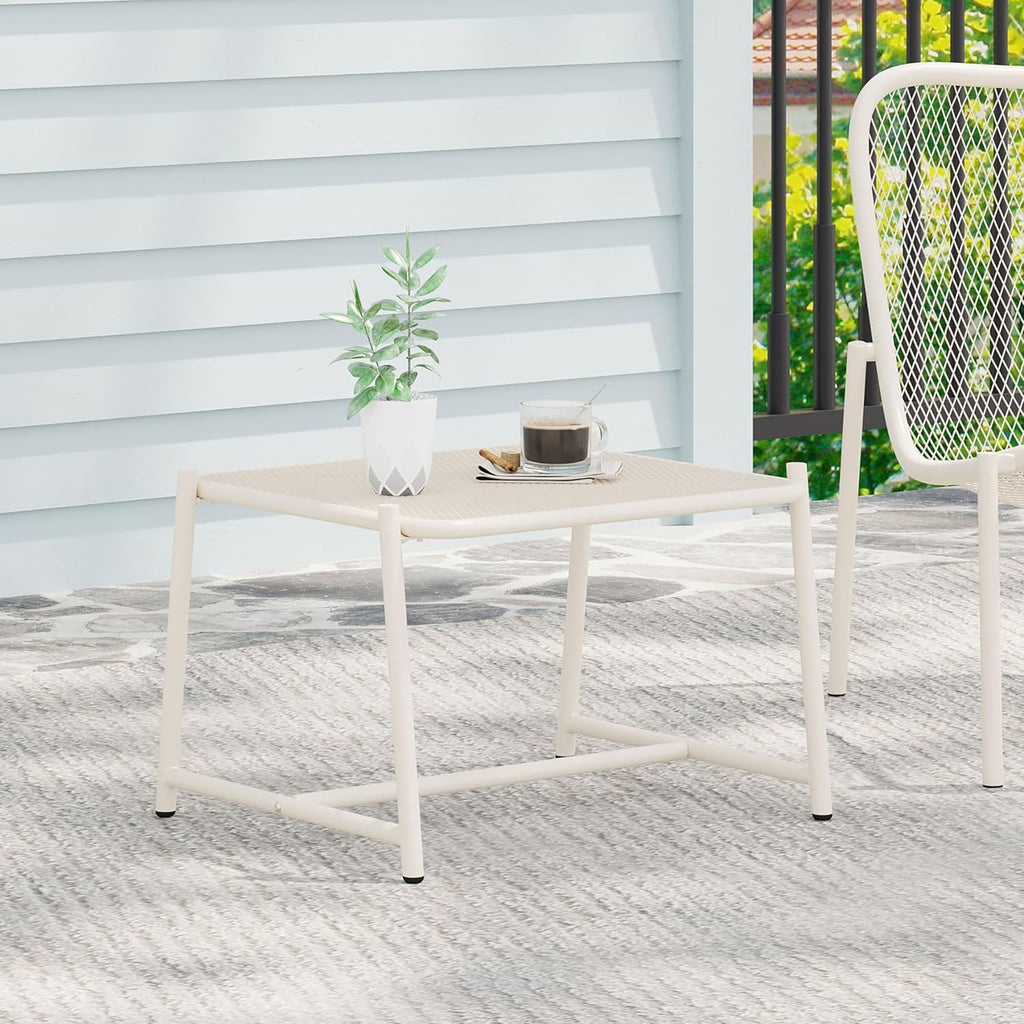 Kincaid - Modern Mesh Top Side Table