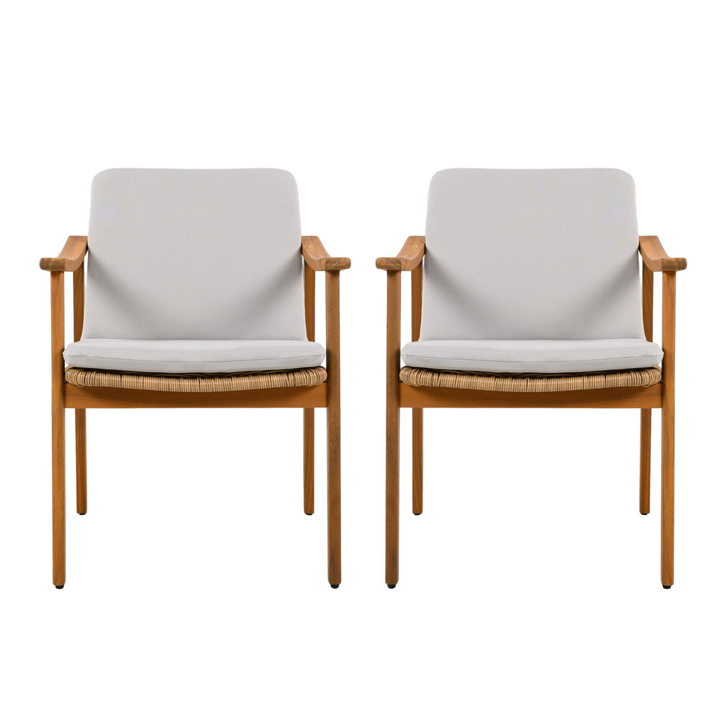 Outdoor Dining Chairs (Set of 2)