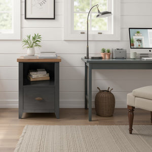 Drawer File - Black / Whiskey