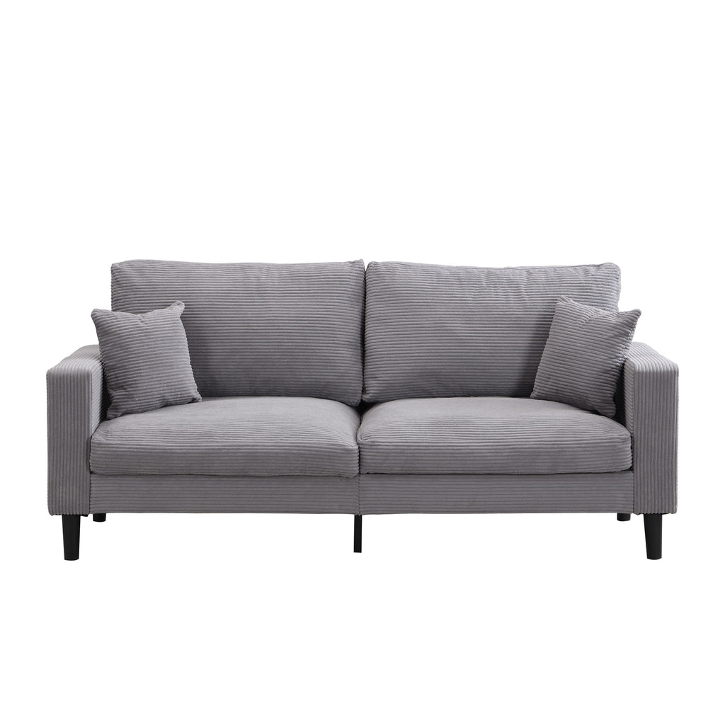 Modern Upholstered Resilience Three Seater Sofa
