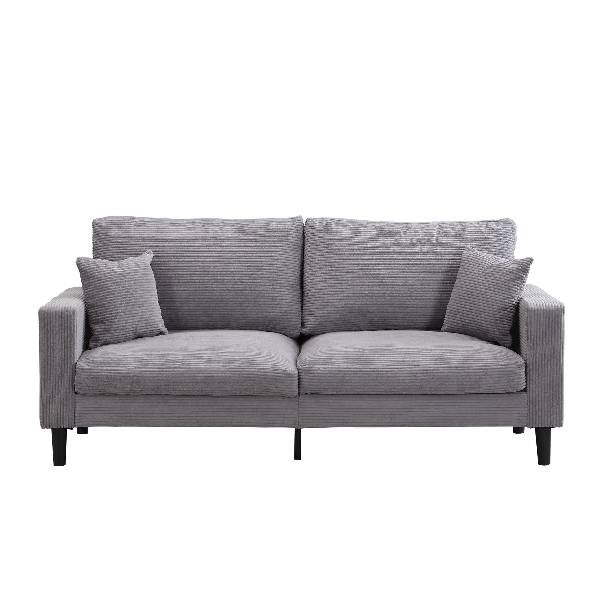 Modern Upholstered Resilience Three Seater Sofa