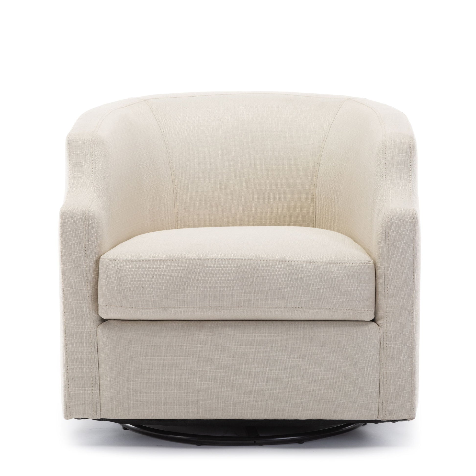 Isabelle - Swivel Glider Barrel Chair