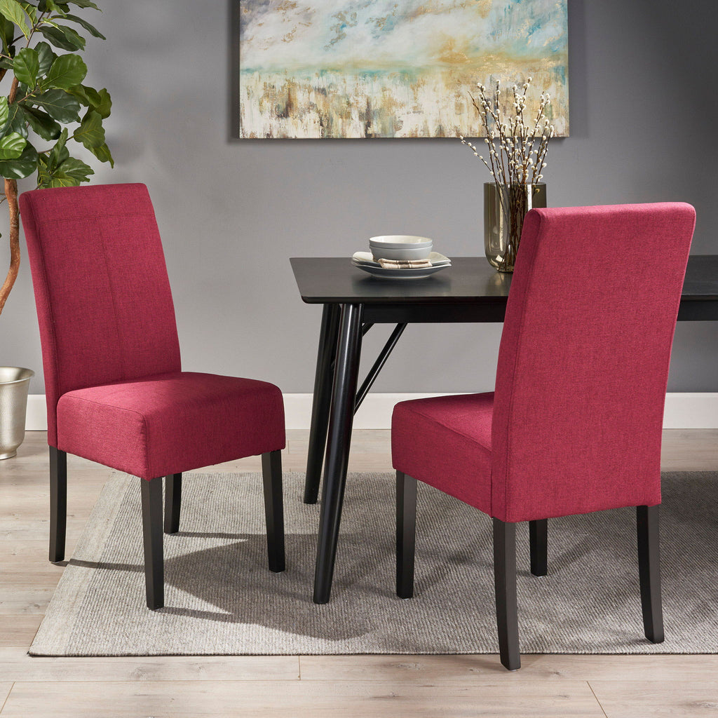 Pertica - Dining Upholstered Armless Chairs (Set of 2)
