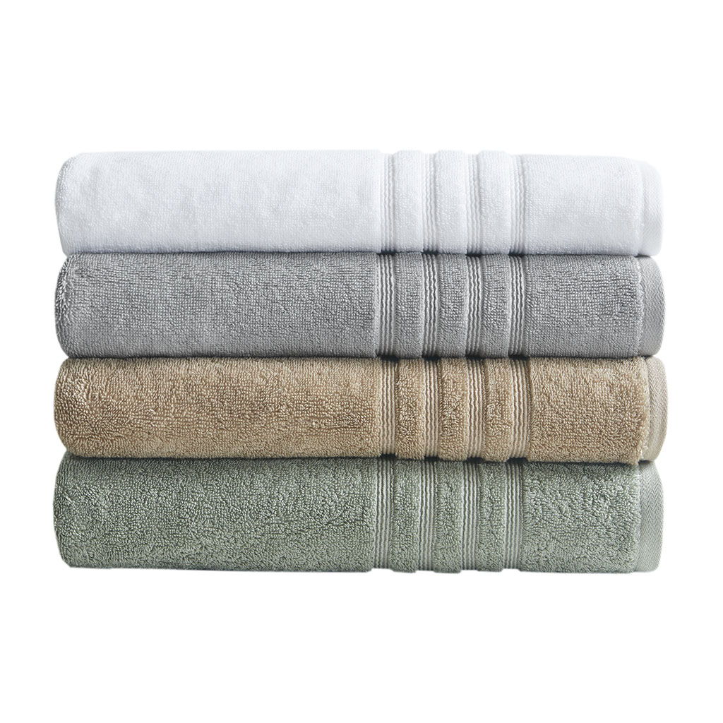 Nurture - Sustainable Antimicrobial 6 Piece Towel Set - Green
