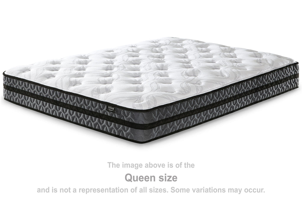 10 Inch Pocketed Hybrid - Full Mattress - White