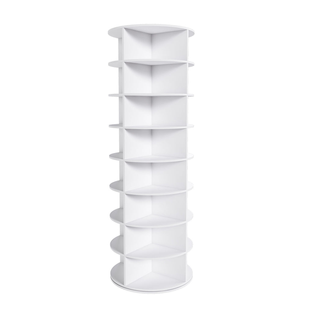 Rotating Shoe Rack Tower