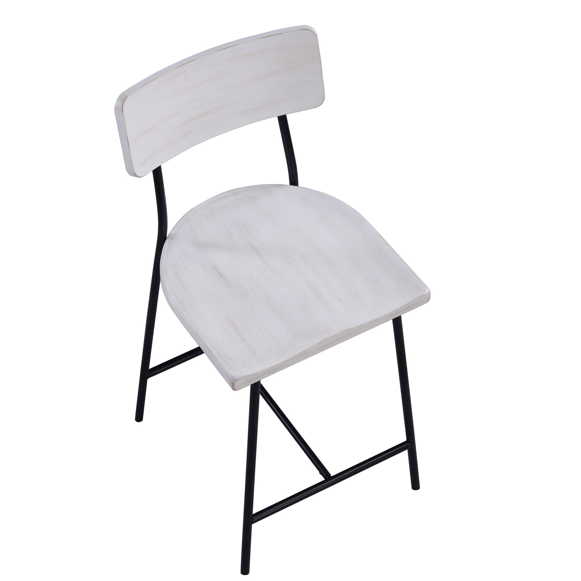 Badin - Counter Stool - White Washed