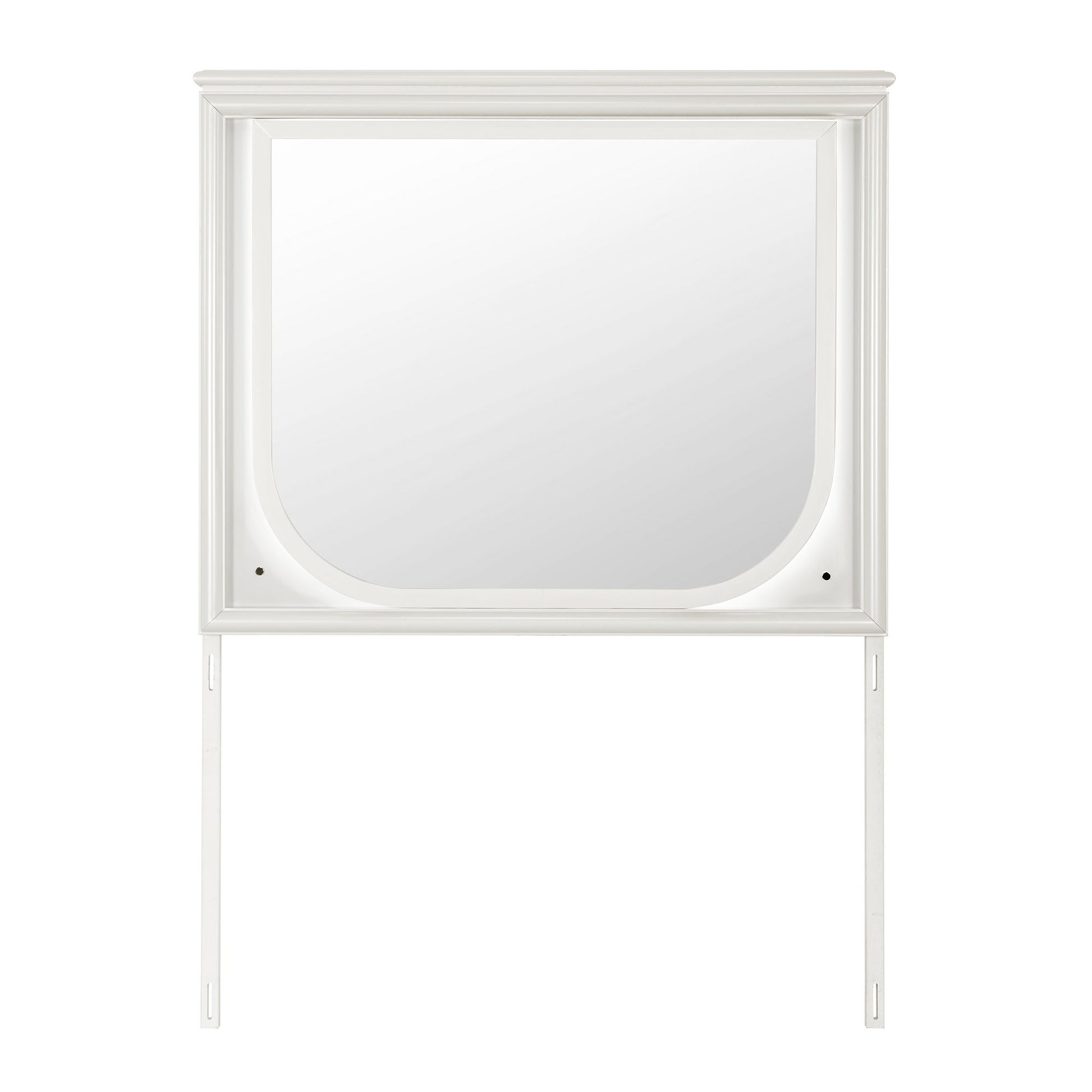 Uriuni - Large Scale Mirror With LED Light - Off White