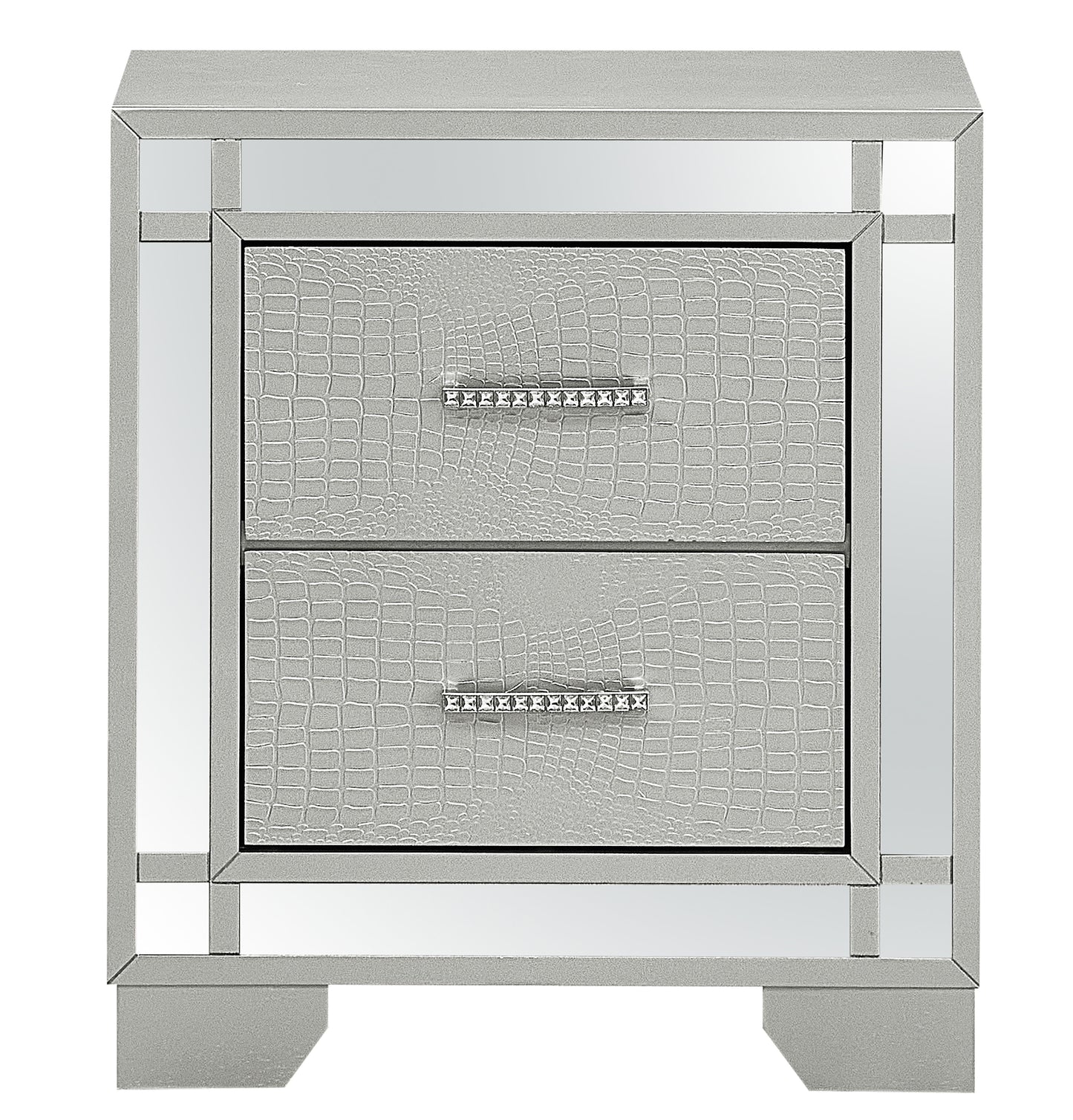 Madison - G6600-N Nightstand - Silver Champagne