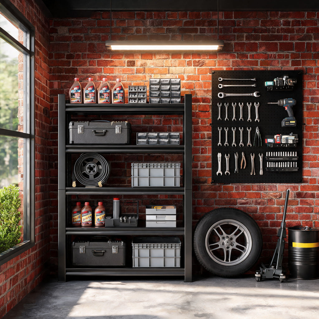 5 Tier Heavy Duty Shelving Unit Adjustable Shelving Units