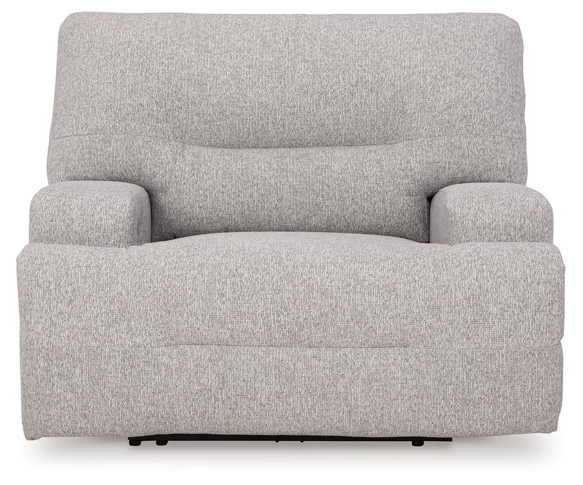 Acklen Place - Wide Seat Power Recliner - Pewter