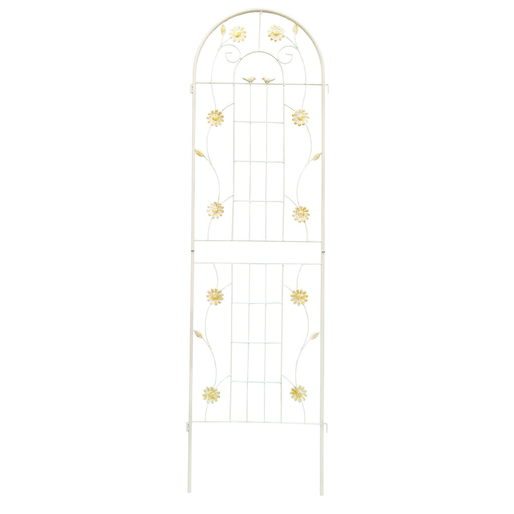 Metal Garden Trellis Rustproof Trellis For Climbing Plant Outdoor Flower Support