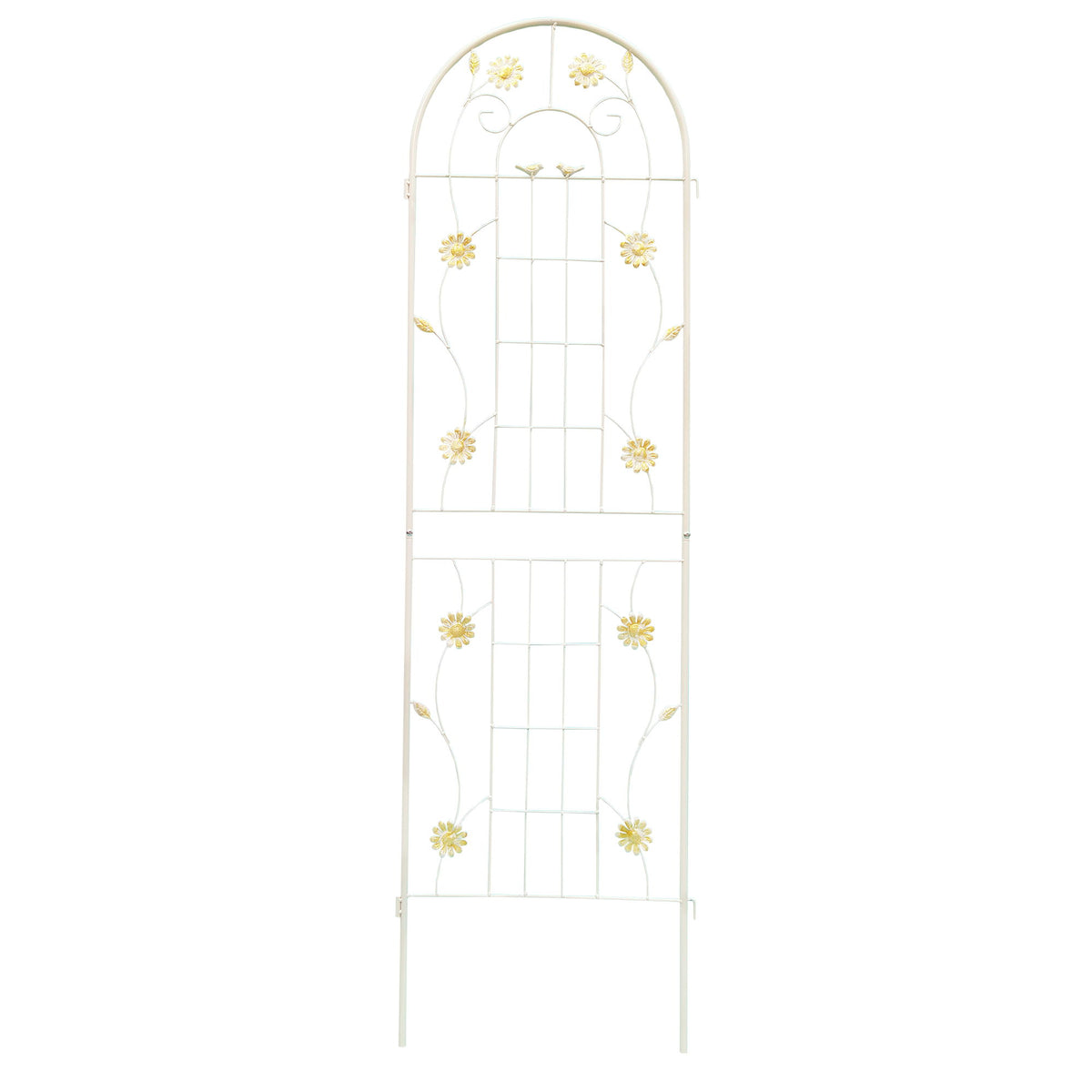 Metal Garden Trellis Rustproof Trellis For Climbing Plant Outdoor Flower Support