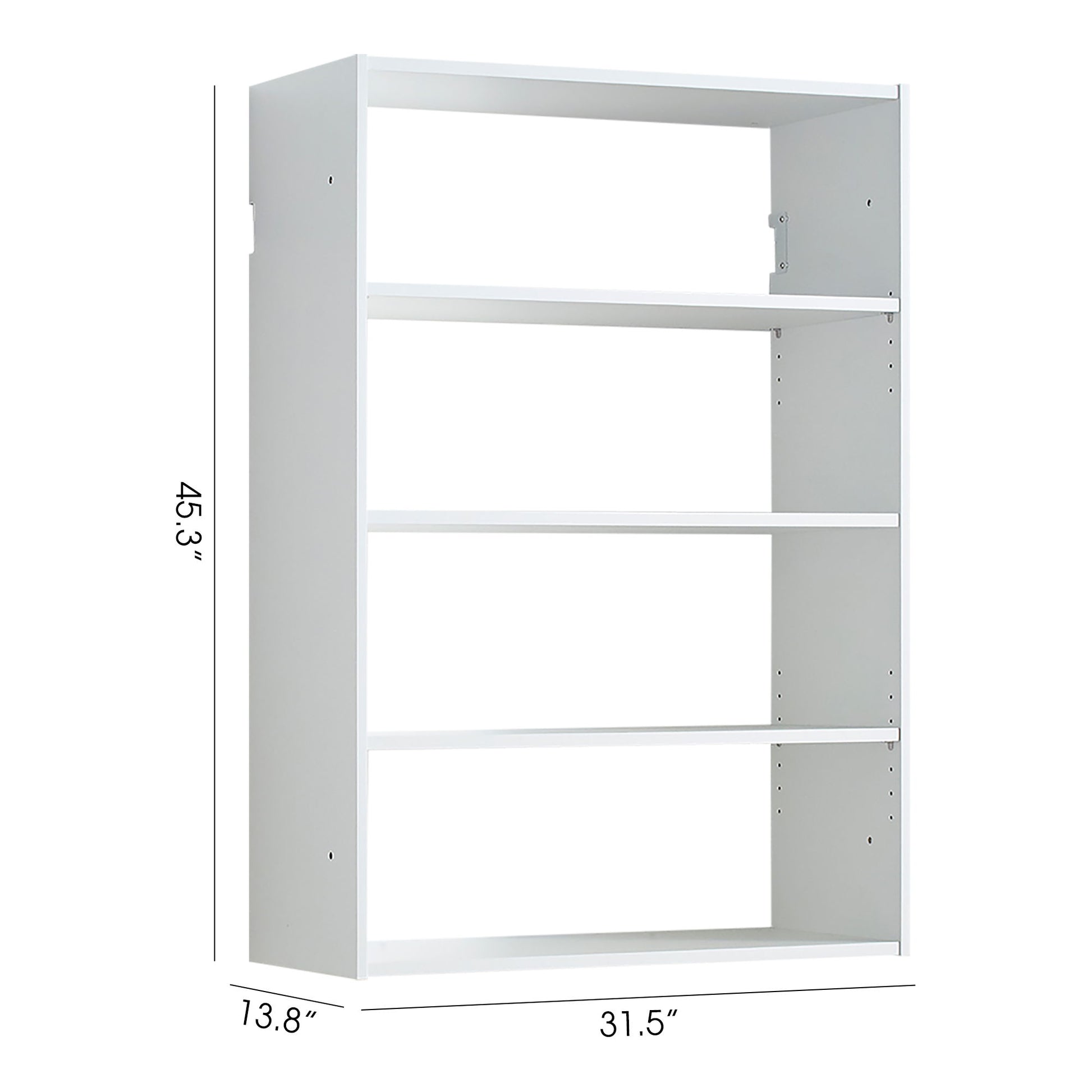 Devi - Wall Mounted Wood Closet System With Modular Design And Ample Storage