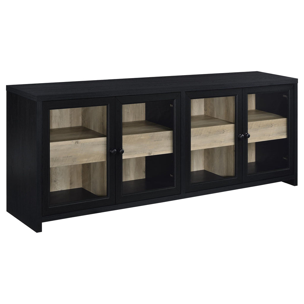 Kennison - TV Stand - Black