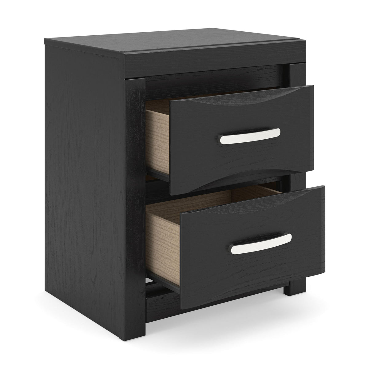 Stabotta - Two Drawer Night Stand - Black