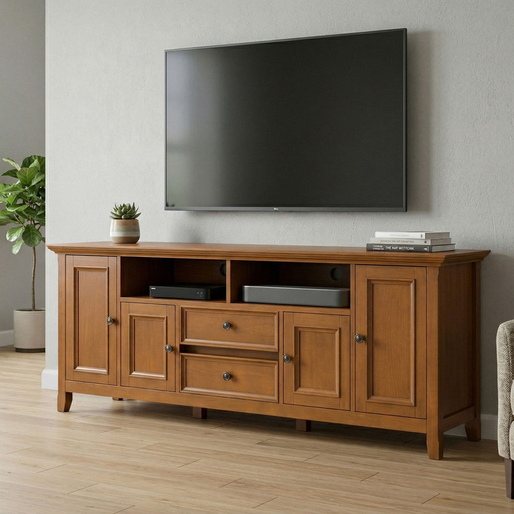Amherst - Handcrafted Wide TV Media Stand
