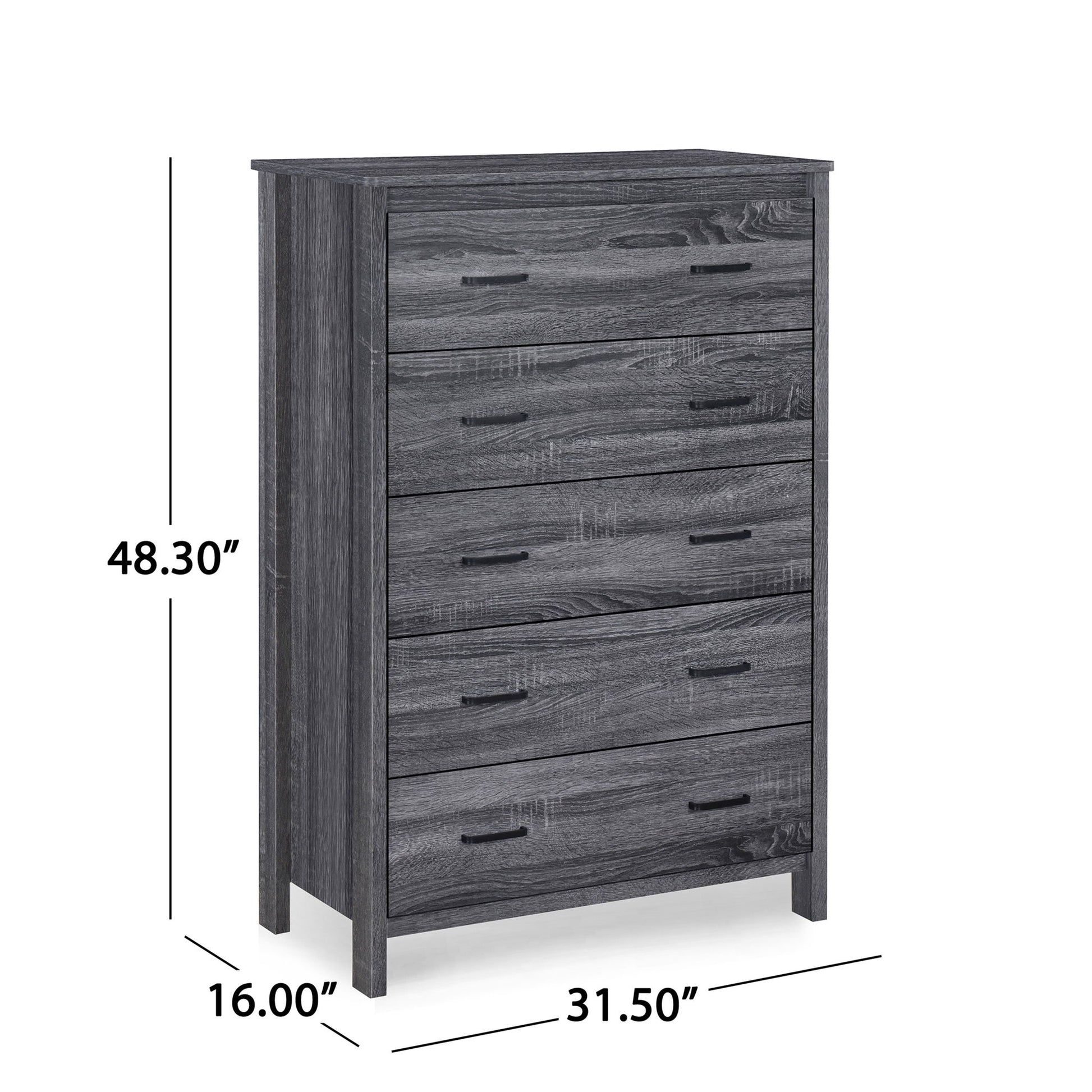 Titeca - Contemporary 5 Drawer Dresser