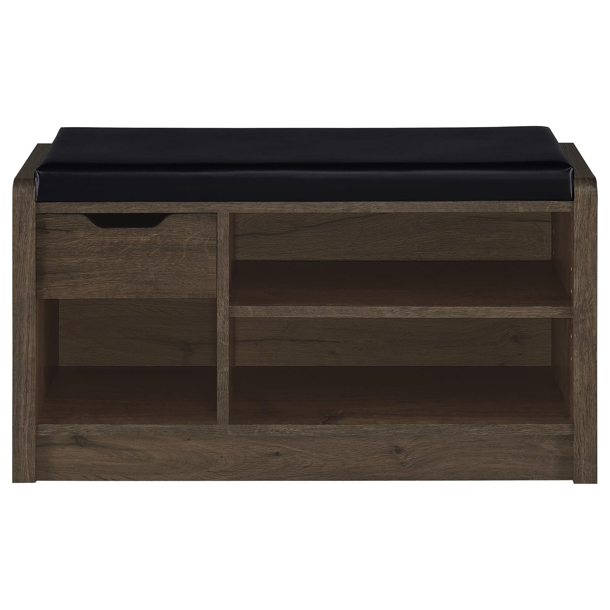 Astor - Open Shelf Storage Bench