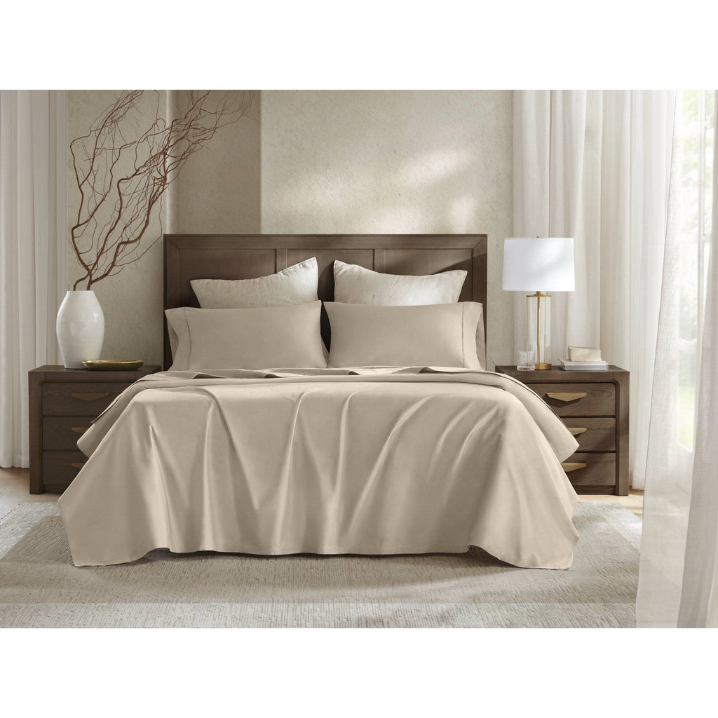 Split King Sateen Sheet Set - Linen
