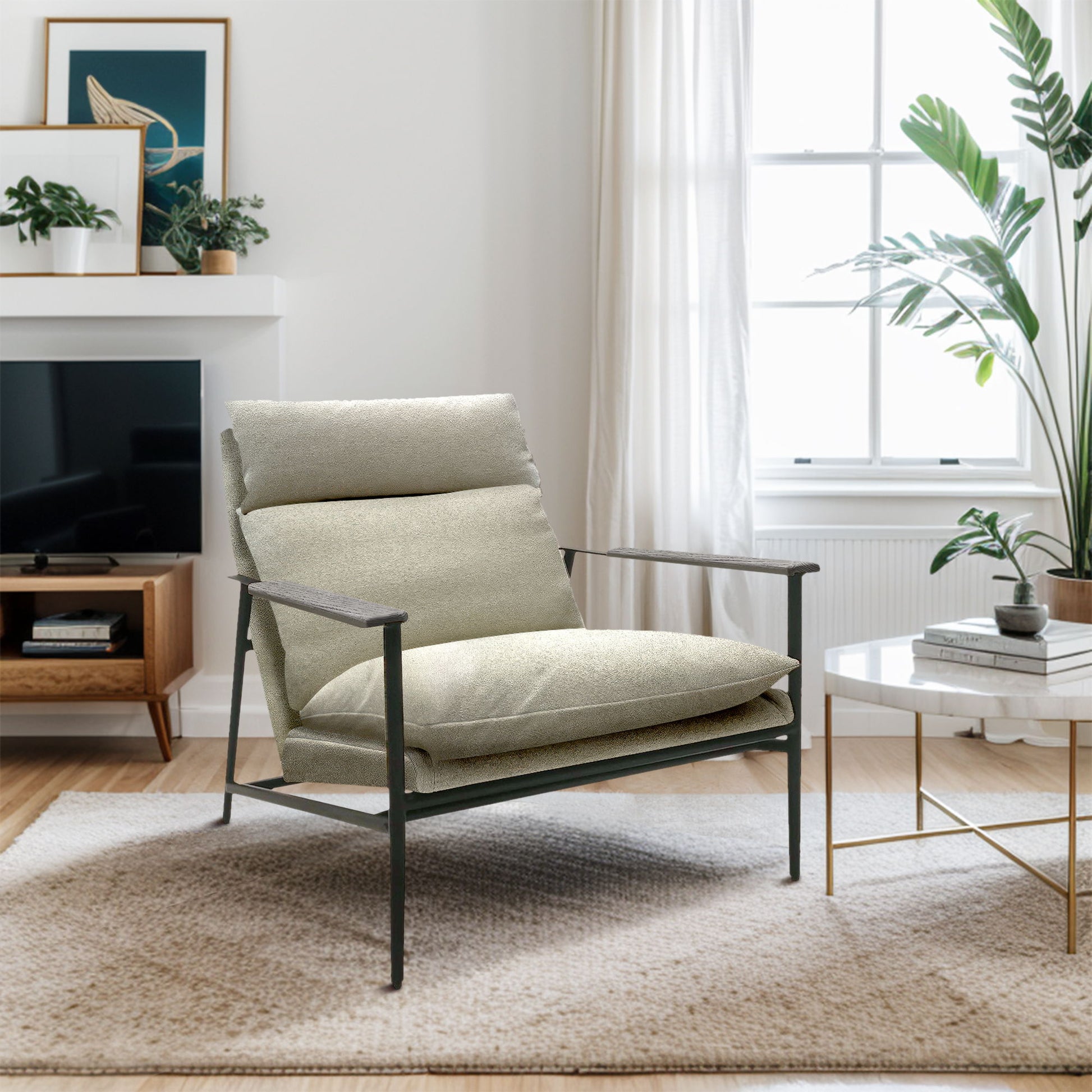 Monte - Accent Chair - Beige