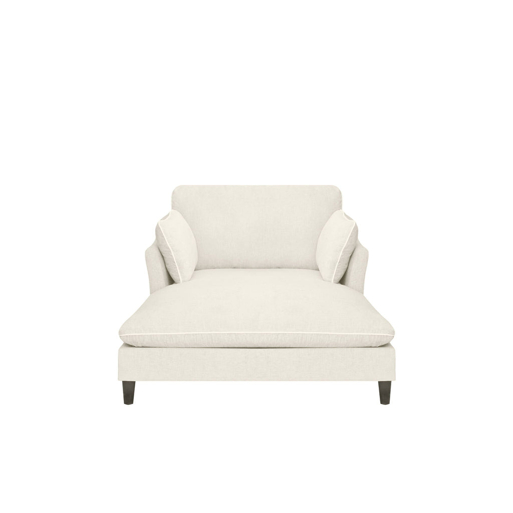 Modern Chaise Lounge Couch Sofa Bed With Pillows