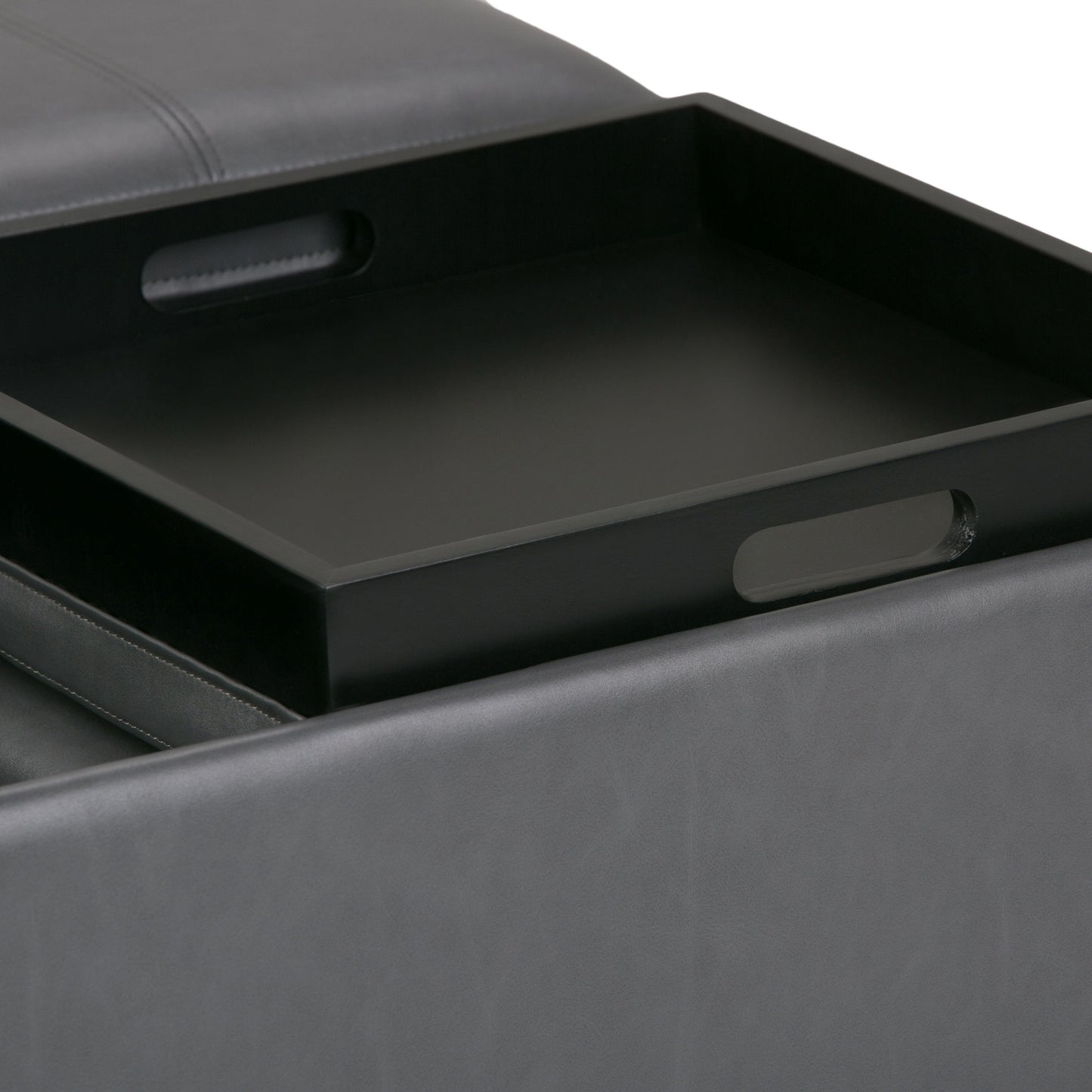 Avalon - Square Coffee Table Storage Ottoman