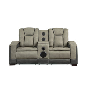 Bruno - Power Reclining Loveseat With Bluetooth Speakers
