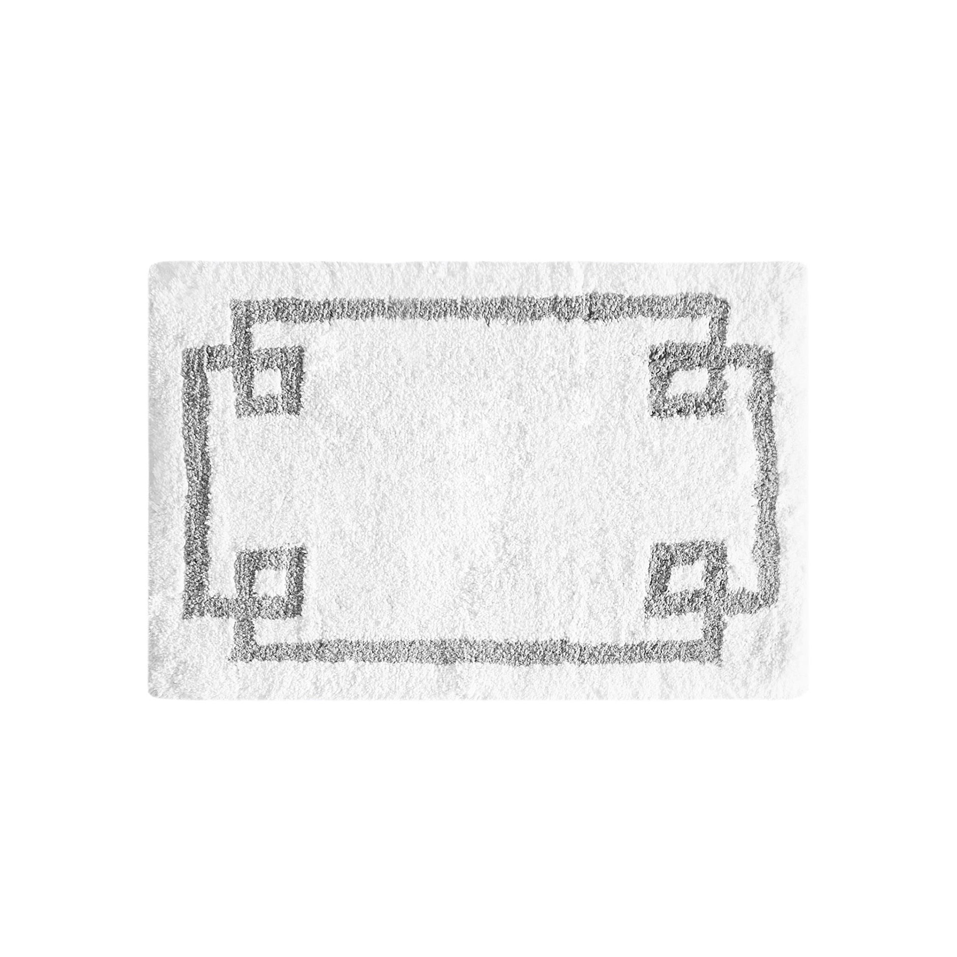Evan - 20" x 30" Tufted Bath Rug - White