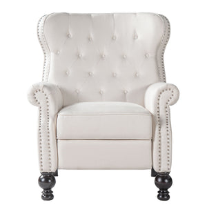 Modern Manual Push Back Recliner Chair