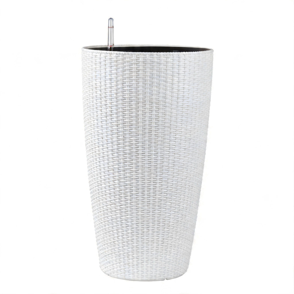 Tall Planters Set With Water Level Monitor And Auto Watering