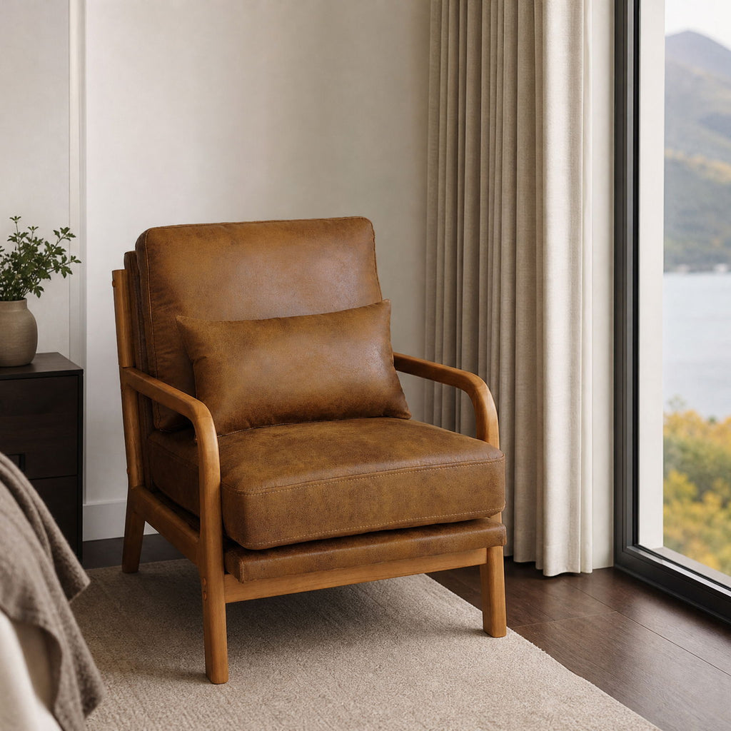 Lounge Chair Compact Design For Living Room